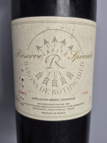 11 bottles MEDOC 1995 Réserve Spéciale Baron...