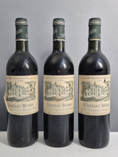 11 bottles Château BEARD 1994 - Saint Émilion...