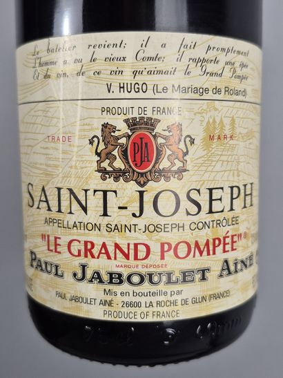 4 bottles SAINT-JOSEPH Le GRAND POMPEE 1999...
