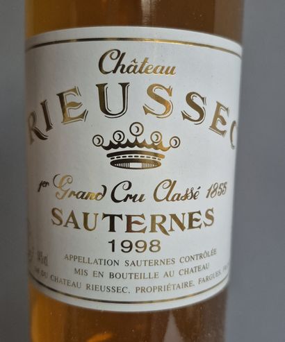 12 Bouteilles Château RIEUSSEC 1998 - 1er...