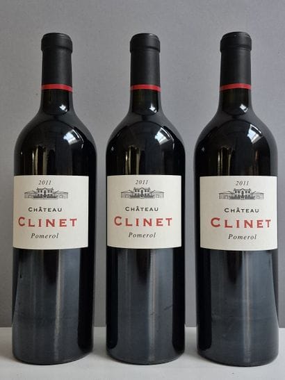 3 Magnums Château CLINET 2011 - Pomerol