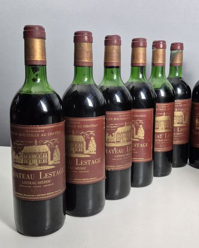 12 bottles Château LESTAGE1982 - Listrac...
