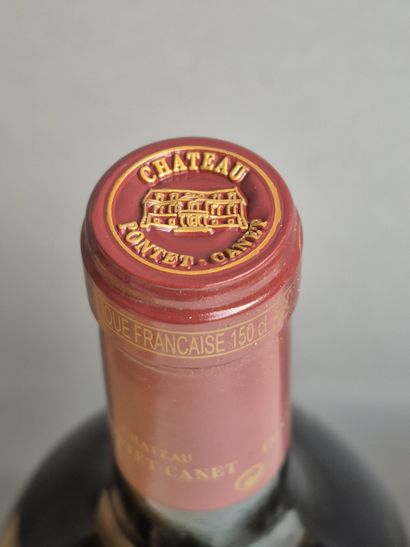 3 Magnums Château PONTET-CANET 2013 - 5e...