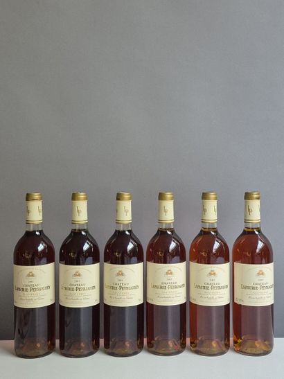 6 Bouteilles Château LAFAURIE-PEYRAGUEY 2003...