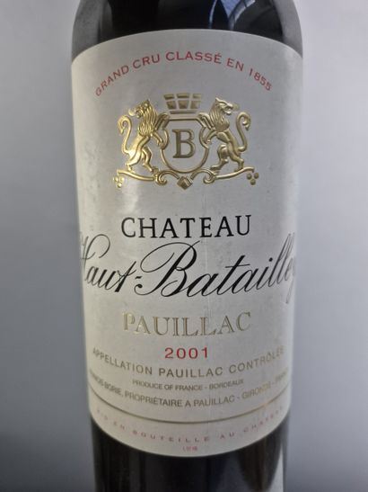 11 bouteilles Château HAUT BATAILLEY 5e Gcc...