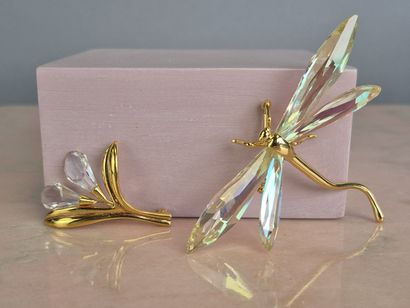 SWAROVSKI
Libellule en vermeil 925 millièmes...