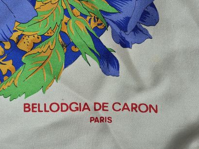 BELLODGIA DE CARON
Silk scarf decorated with...