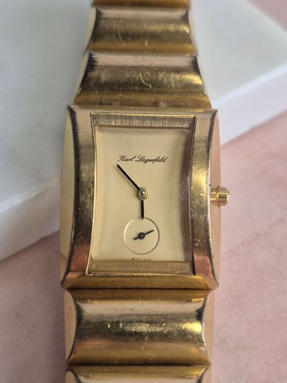 Karl LAGERFELD
Année 1991
Montre tank en...