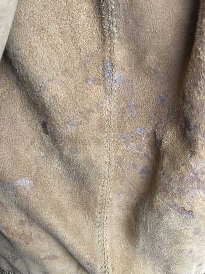 BURBERRY'S
Blouson style aviateur en Daim...