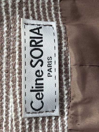 Celine SORIA Paris
Veste en laine marron...