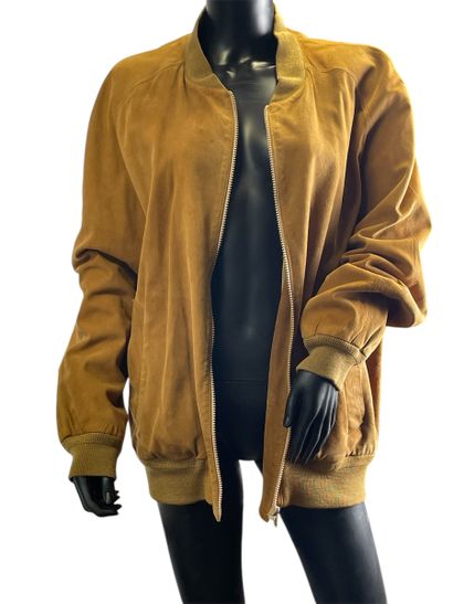 BURBERRY'S
Blouson style aviateur en Daim...