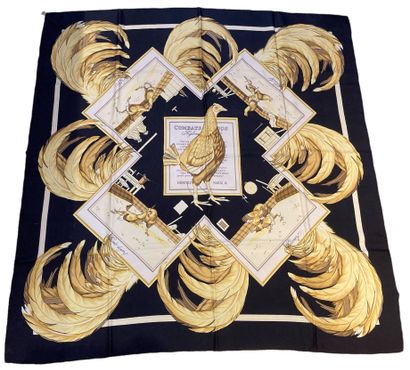 HERMES PARIS made in France
Silk twill square...