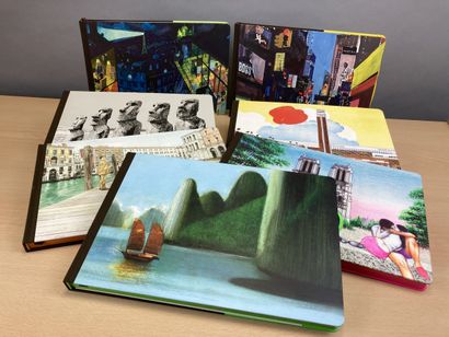 Louis VUITTON - Ensemble de sept carnets...