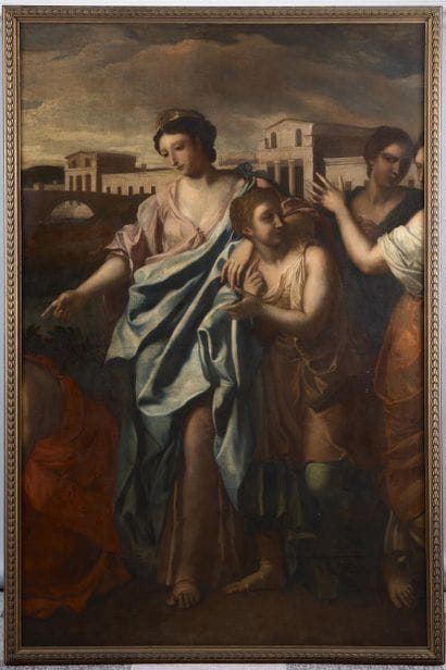 French school circa 1700
Fragment of a canvas...