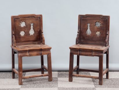 CHINA, late 19th - early 20th century 
Pair...