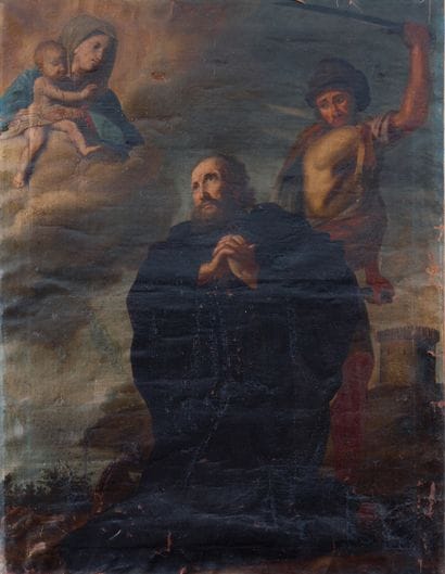 Italian school of the 17th century 
The Martyrdom...