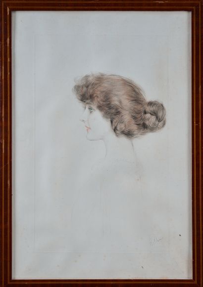 Paul-César HELLEU (1859 - 1927)
Portrait...