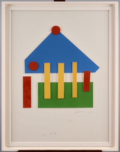 Albert CHUBAC (1925-2008)
Untitled (Cubic...