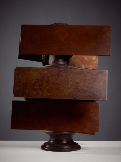 Sacha SOSNO (1937-2013)
Bust of an obliterated...