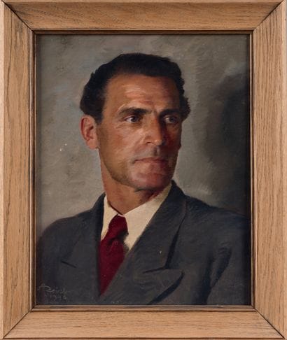 Adolf REICH (1887-1963)
Portrait of a man...