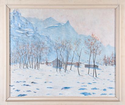 Georgette AGUTTE (1867-1922)
Snow-covered...