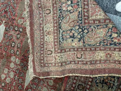 Tebriz rug (cotton warp and weft, wool pile),...
