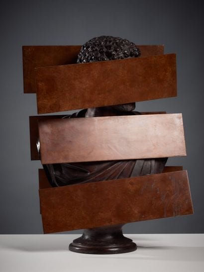 Sacha SOSNO (1937-2013)
Bust of an obliterated...