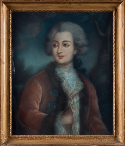 19th century French school 
Young man of...