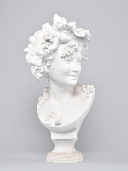 After Albert-Ernest Carrier BELLEUSE (1824-1887)
L'Automne
Porcelain...