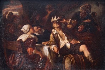 19th century school after Jan STEEN (1626...