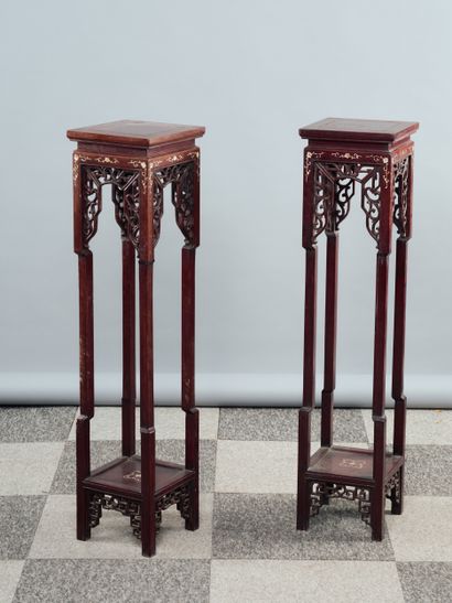 CHINA or VIETNAM, 19th century 
A pair of...