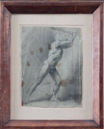 19th century school 
Academic study 
Graphite...