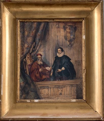 Consalvo CARELLI (1818-1900)
Portrait of...