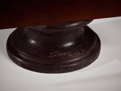 Sacha SOSNO (1937-2013)
Bust of an obliterated...