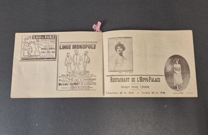 Fonds LOUBET – THEATRE / Ensemble de programmes...