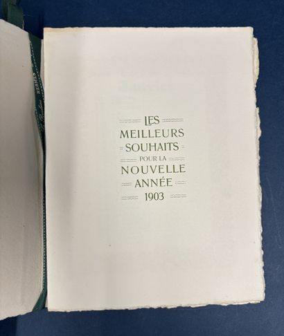 Fonds LOUBET – Maison Hermès / 
Calendrier...
