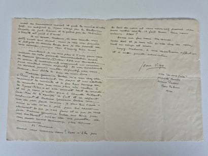 An autograph letter from 