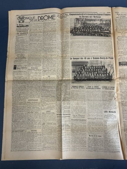 Un journal de Lyon « Le nouvelliste » du...