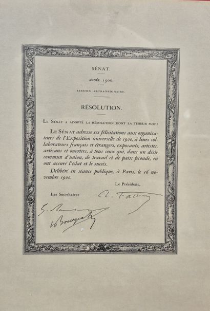Fonds LOUBET – Exposition Universelle de...