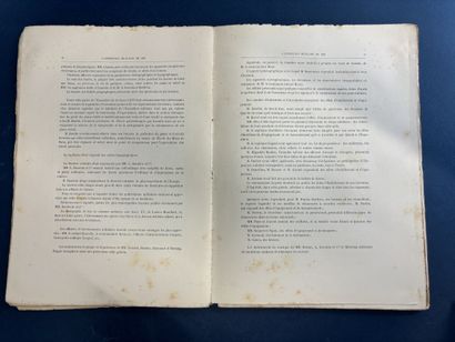 Un livre « Notes sur l’Exposition Militaire...