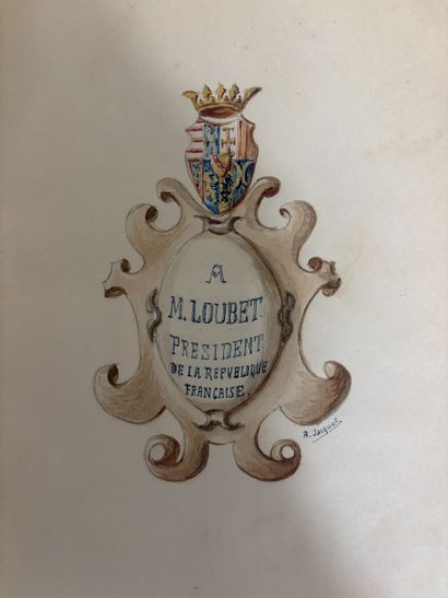 Fonds LOUBET – LORRAINE / « Le Peintre Lorrain...