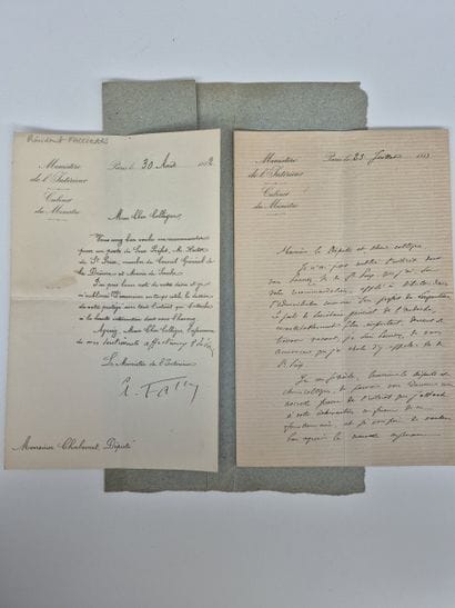 An autograph letter from 