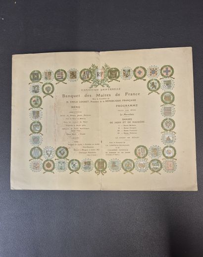 Fonds LOUBET – Banquet des Maires de France...