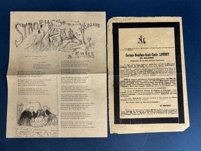 A propaganda brochure on Loubet's trip to...
