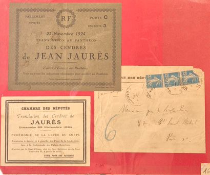 Fonds LOUBET – PANTHEON / Suite de 2 cartons...