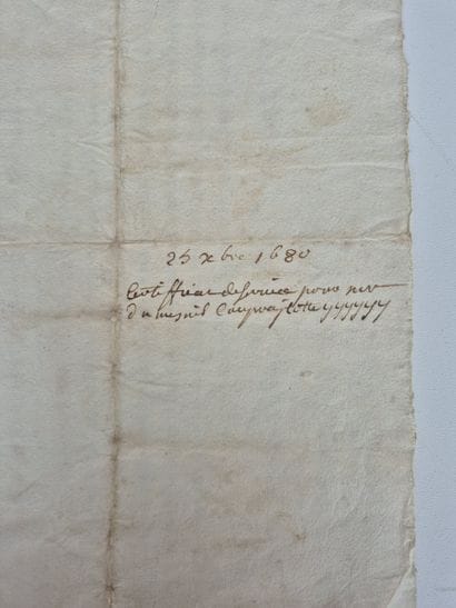 An autograph letter from 