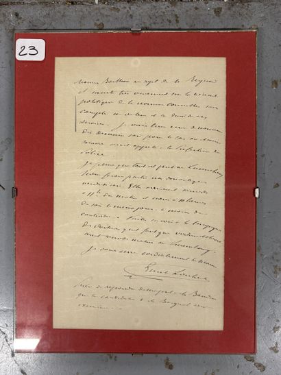 Emile LOUBET (1838-1929, Président de la...
