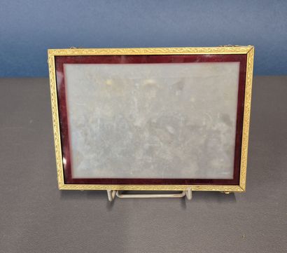 Fonds LOUBET – Plaque photo en verre / «...