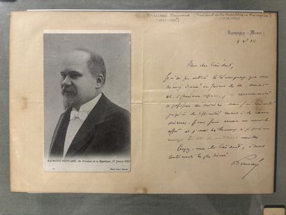 Raymond POINCARE (1860-1934, Président de...