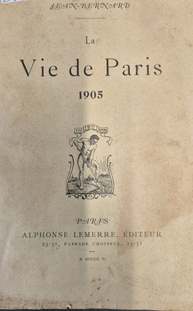 Fonds LOUBET – Jean-Bernard (1857-1936, écrivain...